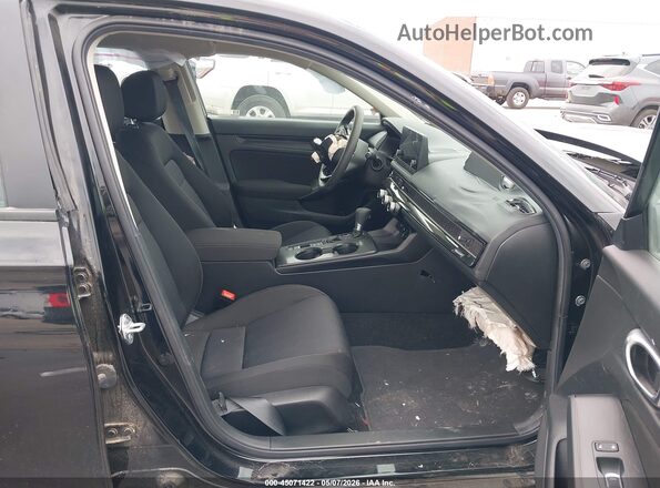 2HGFE2F27SH602524 2025 HONDA CIVIC Black წინა სალონის ხედი