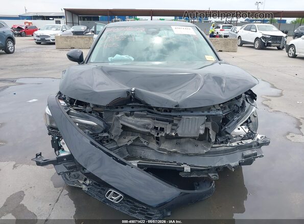 2HGFE2F27SH602524 2025 HONDA CIVIC Black ხელსაწყოთა პანელის ხედი