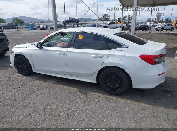 2HGFE2F28NH523089 2022 HONDA CIVIC White Սալոնի 360 աստիճան տեսք