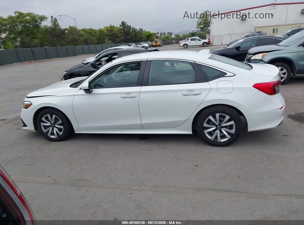 2HGFE2F29NH549149 2022 HONDA CIVIC White Widok wnętrza 360 stopni