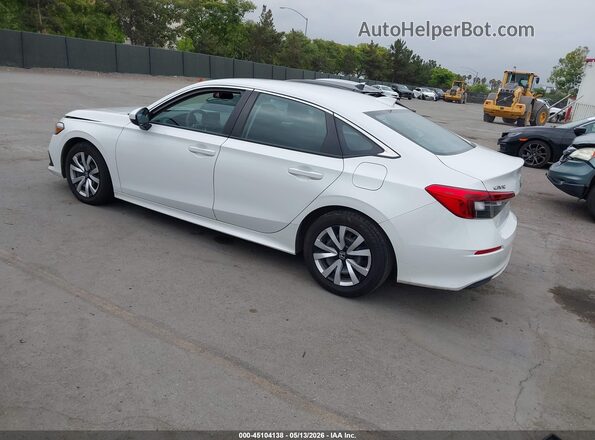2HGFE2F29NH549149 2022 HONDA CIVIC White Tył lewy