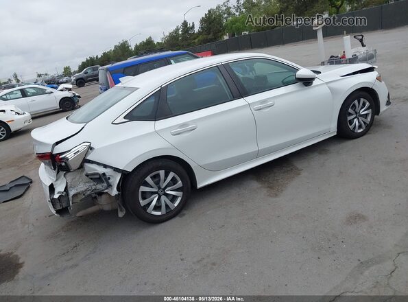 2HGFE2F29NH549149 2022 HONDA CIVIC White Tył prawy