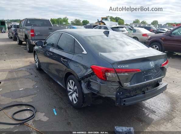 2HGFE2F29PH562650 2023 HONDA CIVIC Gray Հետևի ձախ