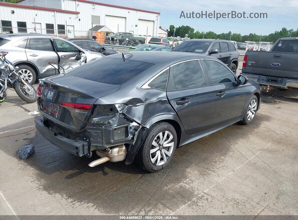 2HGFE2F29PH562650 2023 HONDA CIVIC Gray Հետևի աջ
