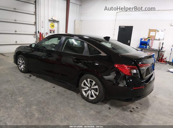2HGFE2F29PH569419 2023 HONDA CIVIC Black Задня ліва чверть