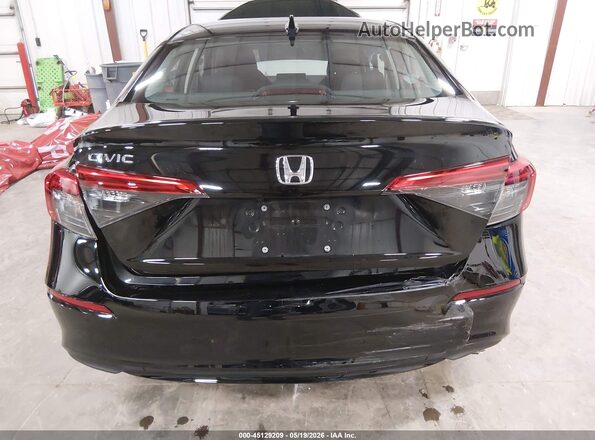 2HGFE2F29PH569419 2023 HONDA CIVIC Black Вид спереду
