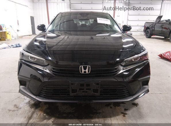2HGFE2F29PH569419 2023 HONDA CIVIC Black Вид щитка приладів