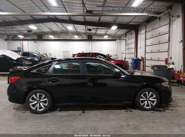 2HGFE2F29PH569419 2023 HONDA CIVIC Black Вид задньої частини салону