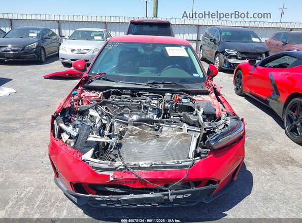 2HGFE2F29TH511014 2026 HONDA CIVIC Красный Вид задней части салона