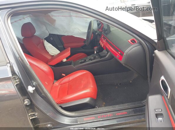 2HGFE2F2XNH506875 2022 HONDA CIVIC Серый Вид салона спереди