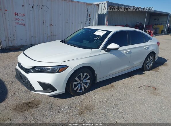 2HGFE2F2XNH544493 2022 HONDA CIVIC White Front left