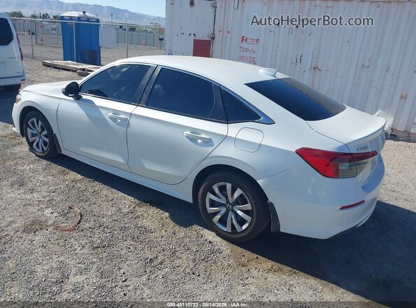 2HGFE2F2XNH544493 2022 HONDA CIVIC White Rear left