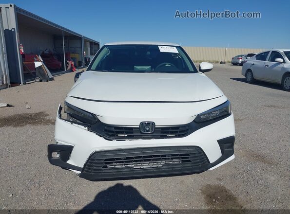2HGFE2F2XNH544493 2022 HONDA CIVIC White Rear interior view