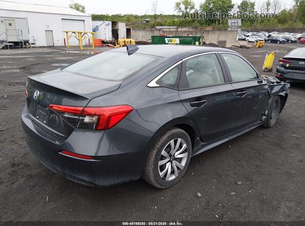 2HGFE2F2XRH588449 2024 HONDA CIVIC Gray Задня права чверть