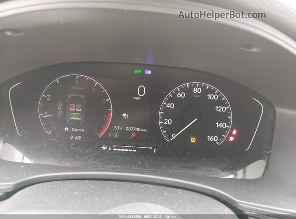 2HGFE2F2XRH588449 2024 HONDA CIVIC Gray Вид задніх сидінь