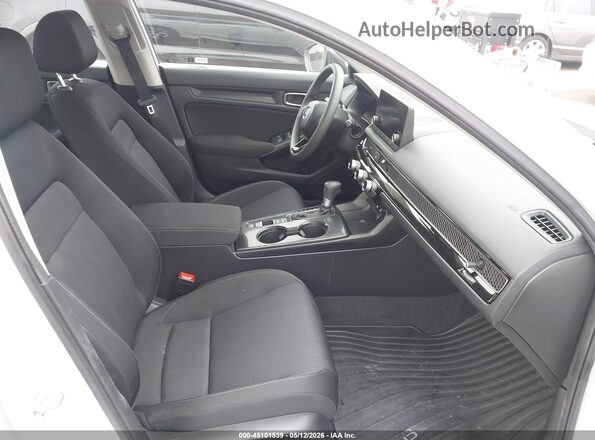 2HGFE2F2XSH551942 2025 HONDA CIVIC White Front interior view