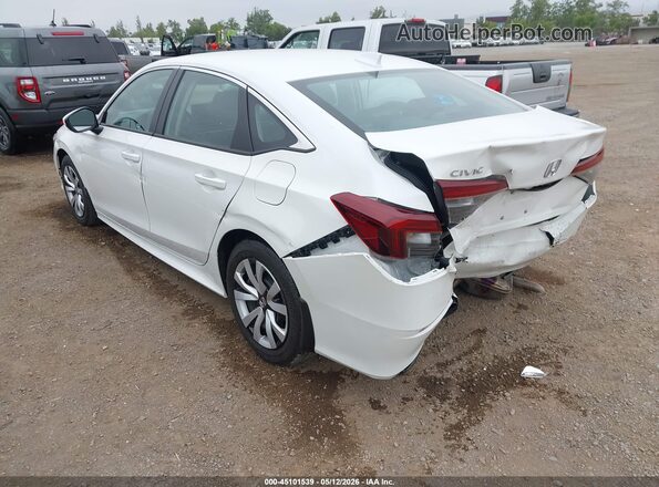 2HGFE2F2XSH551942 2025 HONDA CIVIC White Front view