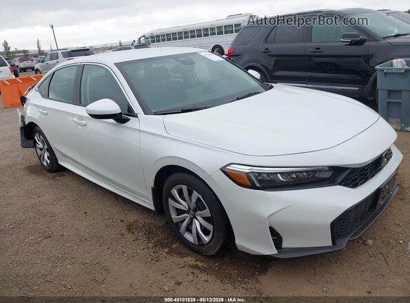 2HGFE2F2XSH551942 2025 HONDA CIVIC White Rear interior view