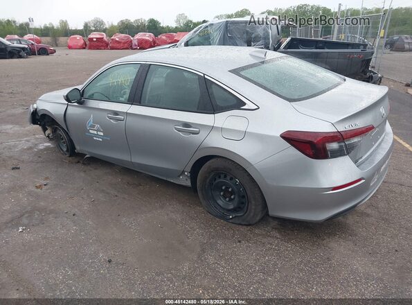 2HGFE2F2XSH598260 2025 HONDA CIVIC Gray Rear left