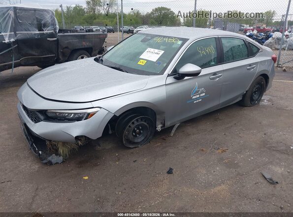 2HGFE2F2XSH598260 2025 HONDA CIVIC Gray Front left
