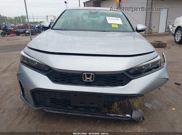 2HGFE2F2XSH598260 2025 HONDA CIVIC Gray Rear interior view