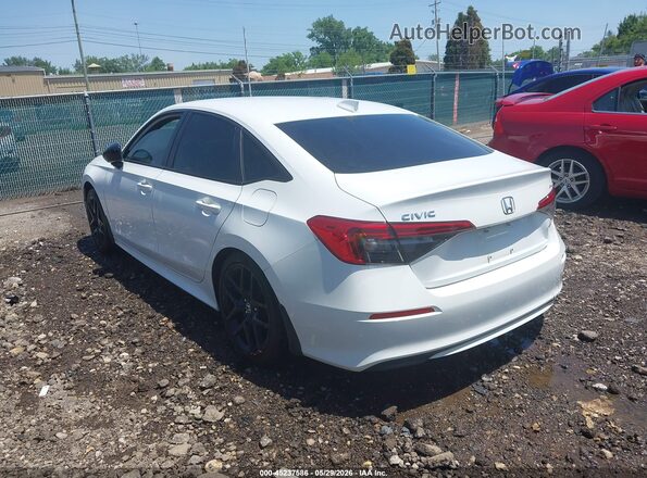 2HGFE2F50NH552970 2022 HONDA CIVIC White Rear left