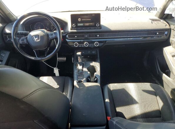 2HGFE2F50NH557361 2022 HONDA CIVIC Blue Widok deski rozdzielczej