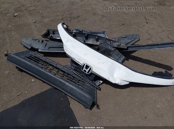 2HGFE2F50NH610981 2022 HONDA CIVIC White ხელსაწყოთა პანელის ხედი