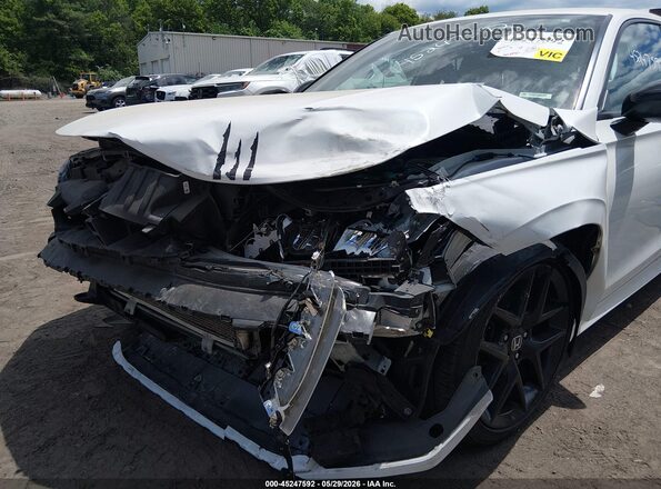 2HGFE2F50NH610981 2022 HONDA CIVIC White წინა ხედი