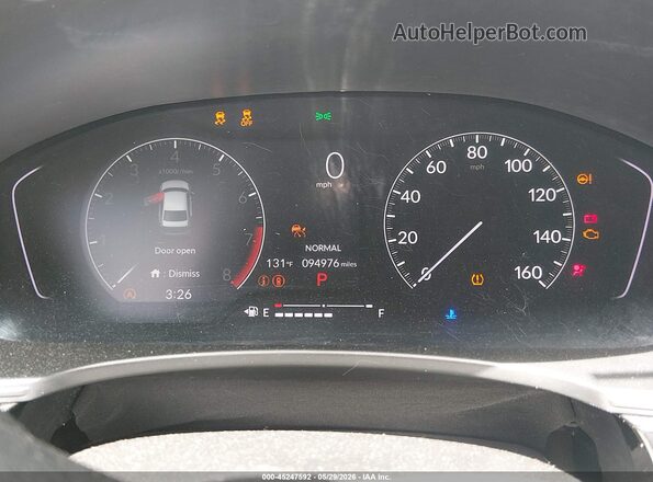2HGFE2F50NH610981 2022 HONDA CIVIC White უკანა სავარძლების ხედი