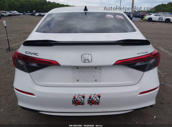 2HGFE2F50NH610981 2022 HONDA CIVIC White 
