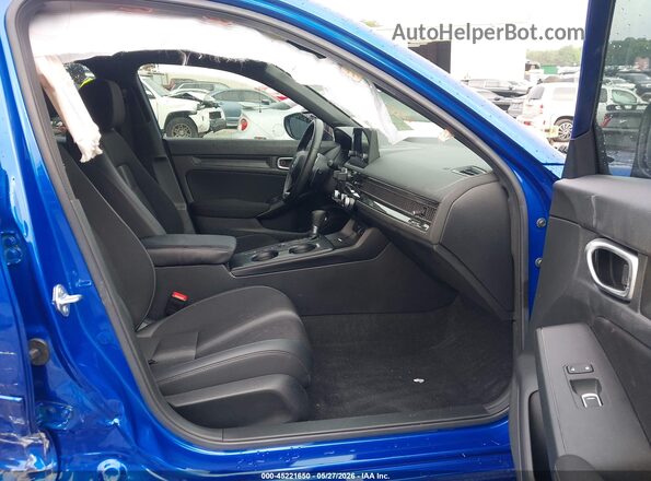 2HGFE2F50PH570615 2023 HONDA CIVIC Blue Vista interior delantera
