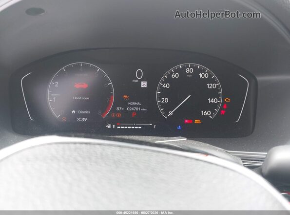 2HGFE2F50PH570615 2023 HONDA CIVIC Blue Vista de los asientos traseros