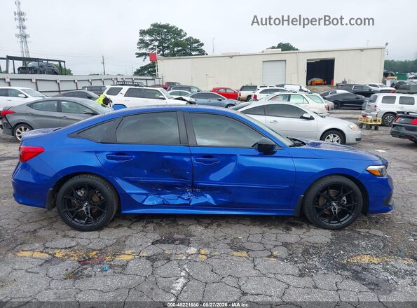 2HGFE2F50PH570615 2023 HONDA CIVIC Blue Vista interior trasera