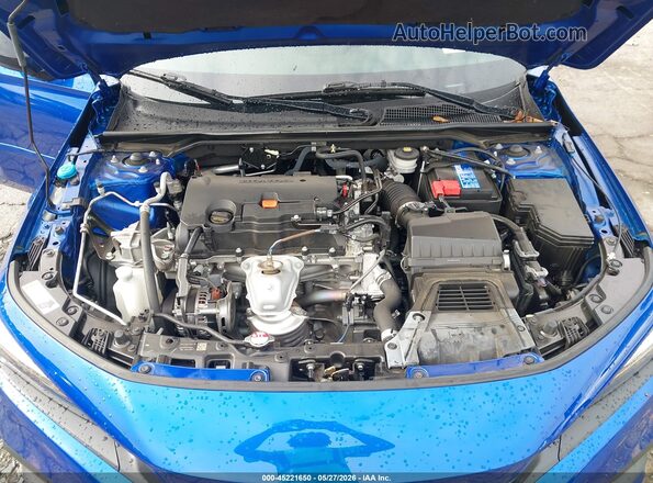 2HGFE2F50PH570615 2023 HONDA CIVIC Blue Vista trasera