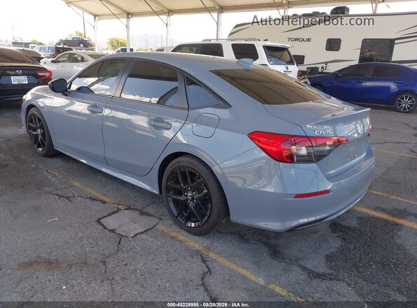 2HGFE2F50RH567152 2024 HONDA CIVIC Gray Հետևի ձախ