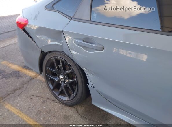 2HGFE2F50RH567152 2024 HONDA CIVIC Gray Դիմացի տեսք