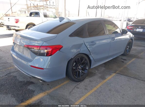 2HGFE2F50RH567152 2024 HONDA CIVIC Gray Հետևի աջ