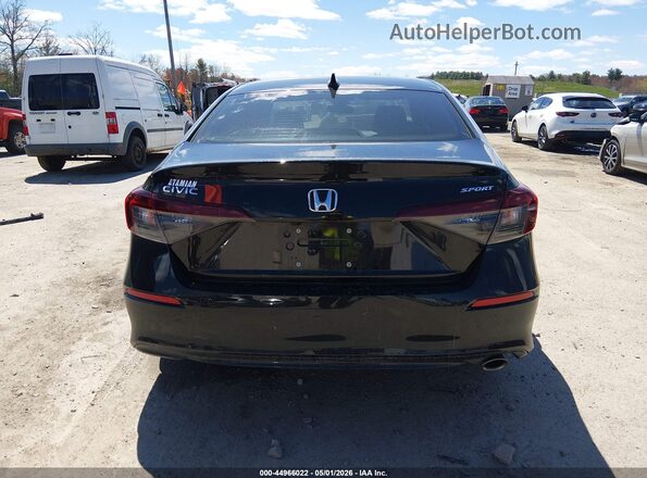2HGFE2F50SH505904 2025 HONDA CIVIC Black 