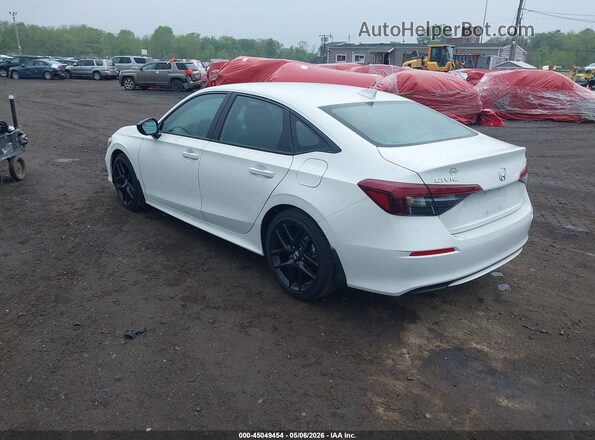 2HGFE2F50SH565407 2025 HONDA CIVIC White Հետևի ձախ