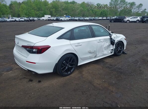 2HGFE2F50SH565407 2025 HONDA CIVIC White Հետևի աջ