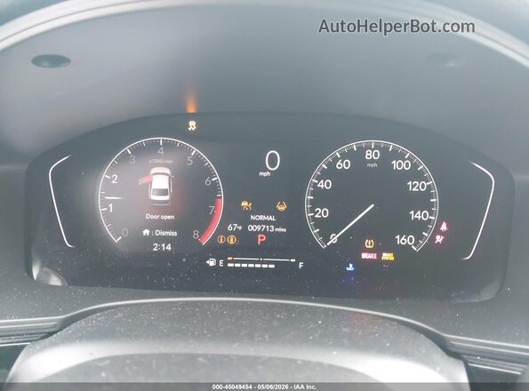 2HGFE2F50SH565407 2025 HONDA CIVIC White Հետևի նստատեղերի տեսք