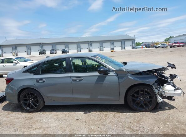 2HGFE2F50SH605405 2025 HONDA CIVIC Gray Vista interior trasera
