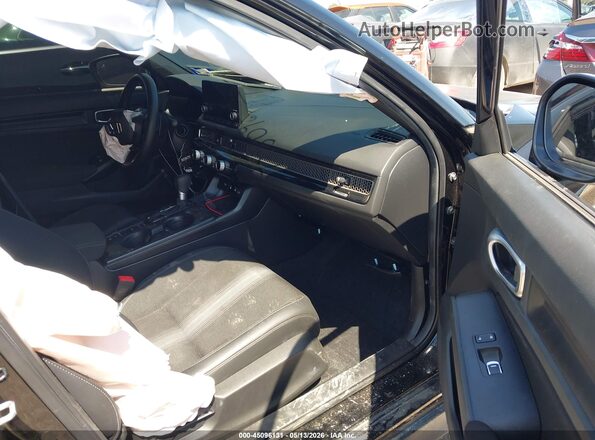 2HGFE2F50TH501059 2026 HONDA CIVIC Black Widok wnętrza z przodu