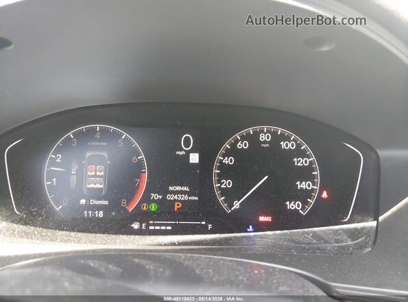 2HGFE2F50TH530187 2026 HONDA CIVIC Gray Вид задніх сидінь