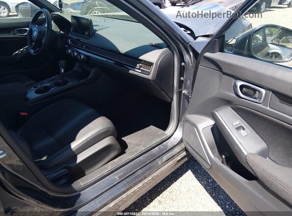 2HGFE2F50TH530187 2026 HONDA CIVIC Gray Вид салону спереду