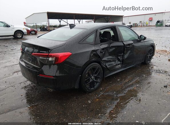2HGFE2F51NH548619 2022 HONDA CIVIC Black Trasero derecho