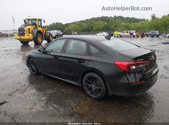 2HGFE2F51NH548619 2022 HONDA CIVIC Black Trasero izquierdo