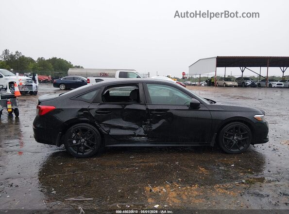 2HGFE2F51NH548619 2022 HONDA CIVIC Black Vista interior trasera