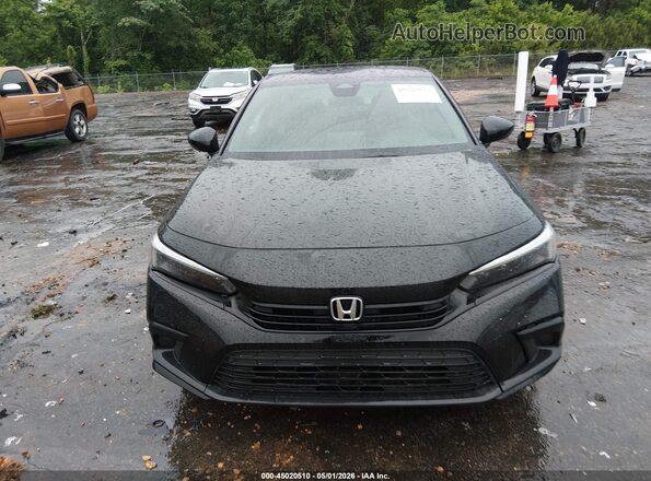 2HGFE2F51NH548619 2022 HONDA CIVIC Black Vista del cuadro de instrumentos